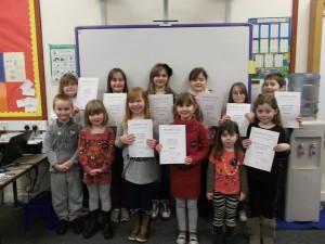 Burravoe School Pupils