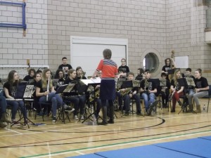 Shetland Youth Band Preforming