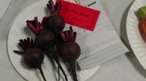 1st prize beetroot