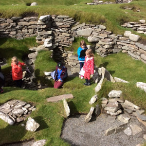 Jarlshof Bronze Age houses